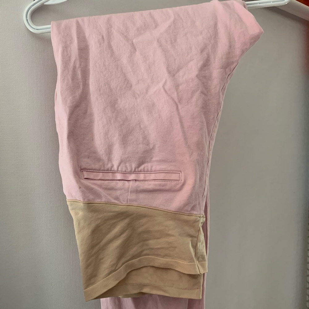 Pink Old Navy brand pixie pants
